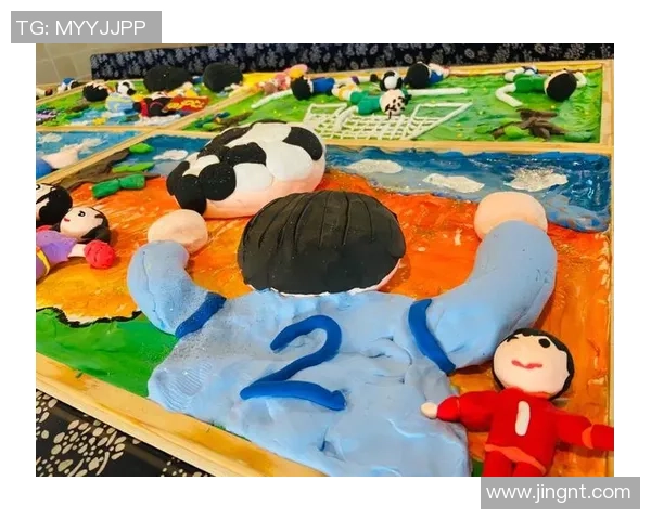 轻粘土创作足球明星形象展现运动魅力与艺术结合之美